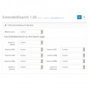 ExtendedSearch - extends the standard search functionality